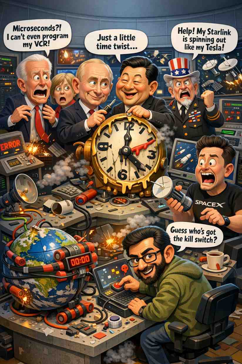 انكسار الزمن الكوني: حين تتحول الميكروثانية إلى سلطة خفية تعيد رسم موازين القوة وتسقط يقين الحضارة الرقمية في صمت بلا انفجار