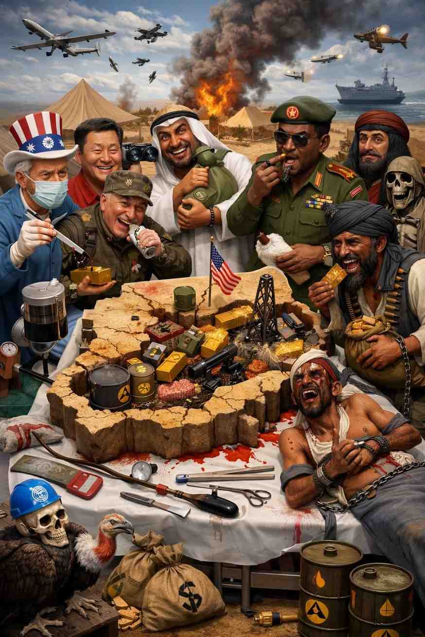 السودان: حين تتحوّل الثروة إلى جريمة وتصبح الدولة مجرد شركة نهبٍ بلا سيادة