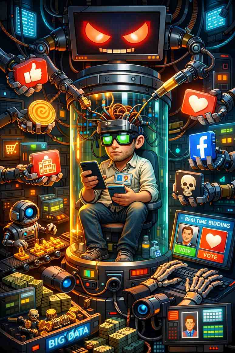 ما بعد الإنسان: كيف حوّلتنا الرقمنة من مواطنين إلى حزم سلوكية قابلة للبيع والشراء؟