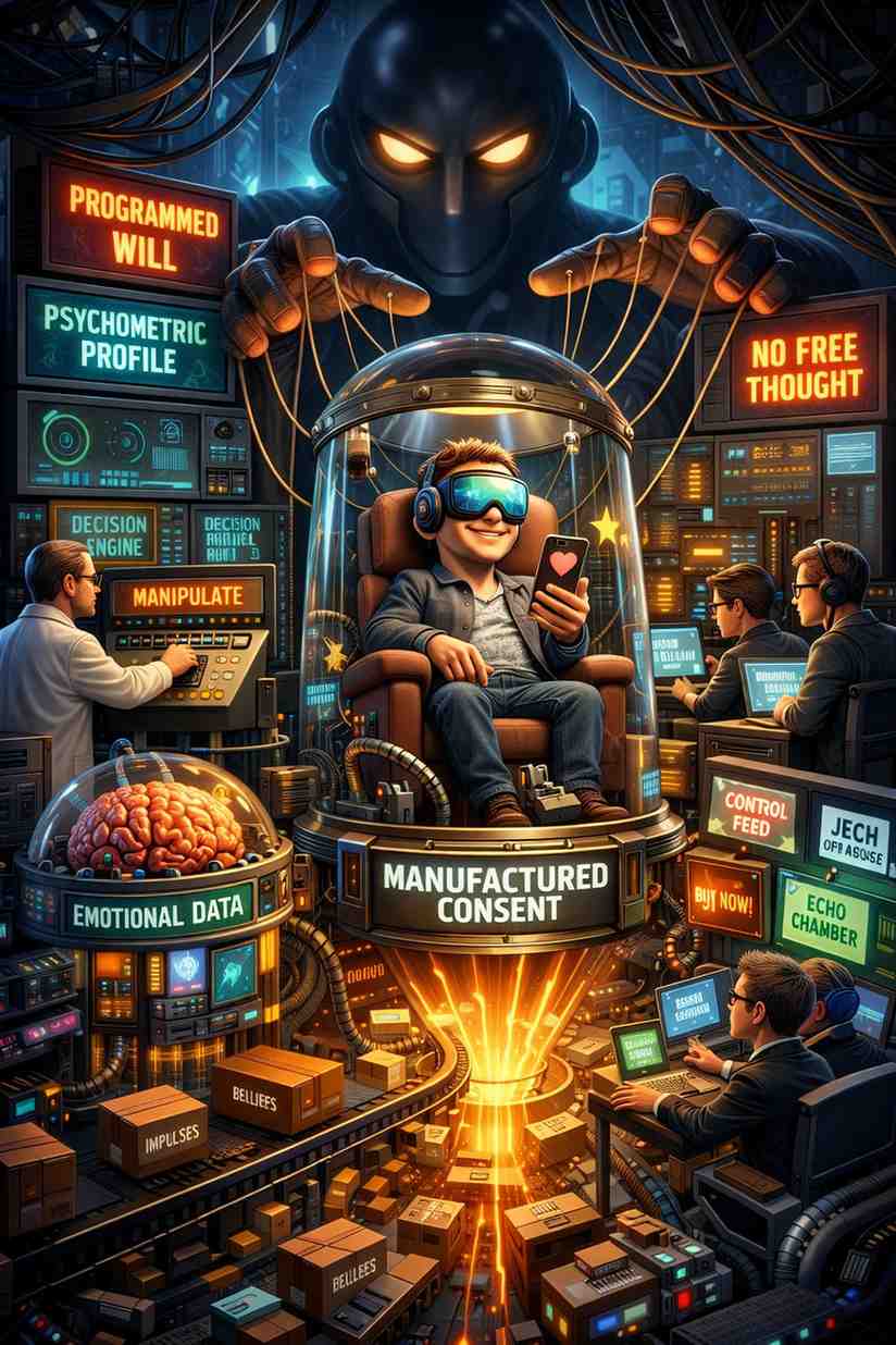 أنت لا تختار… أنت نتيجة خوارزمية لم تُستشر في كتابتها