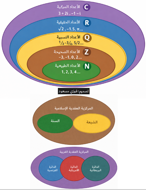 استعمال "سنة وشيعة" مثل الاقتصار على مجموعة الأعداد الطبيعية N لمعالجة المسائل العلمية