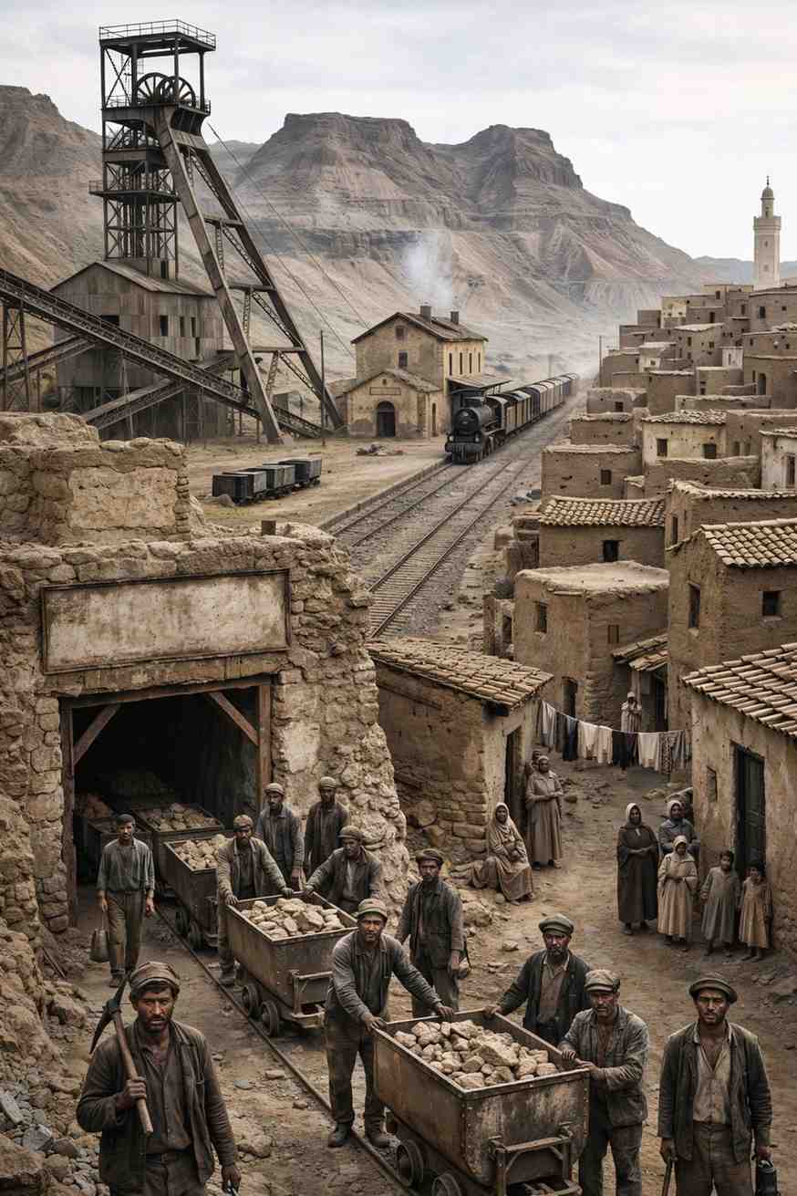 هكذا كان الحوض المنجمي وهكذا سيبقى ...