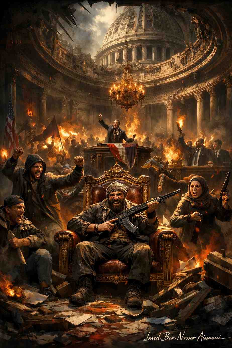 حين يزحف الهامش إلى العرش: تشريح الانتحار البطيء للدولة بين سيكولوجيا الغضب وانهيار العقل المؤسسي