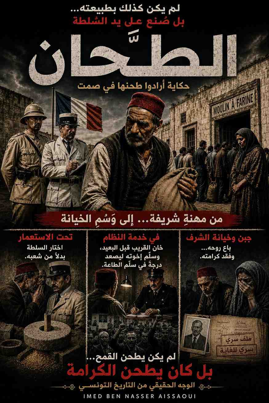 سوسيولوجيا «الطحين»: كيف تحوّل الدقيق من رغيف المقدسين إلى وقود الدياثة السياسية في مختبر الخيانة التونسية؟