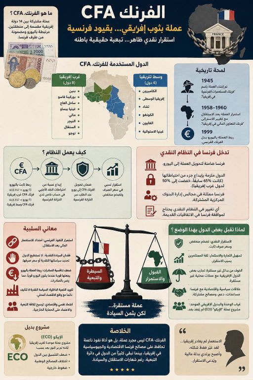الفرنك الفرنسي CFA... وماذا عن تونس