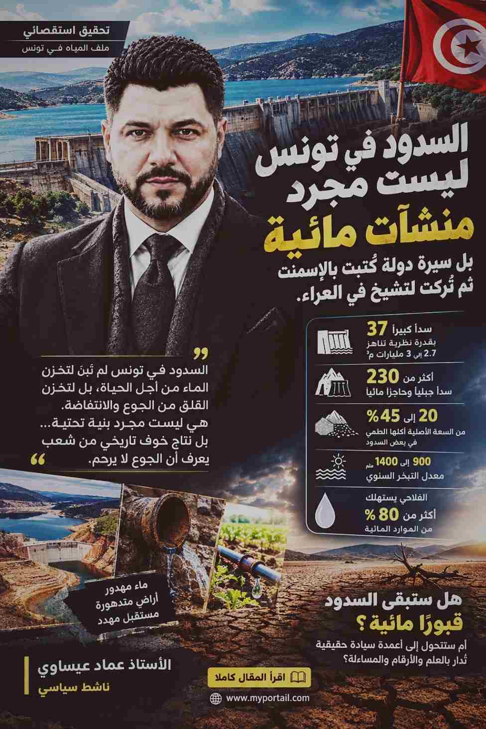 هل ستبقى السدود في تونس  قبورا مائية؟؟؟؟